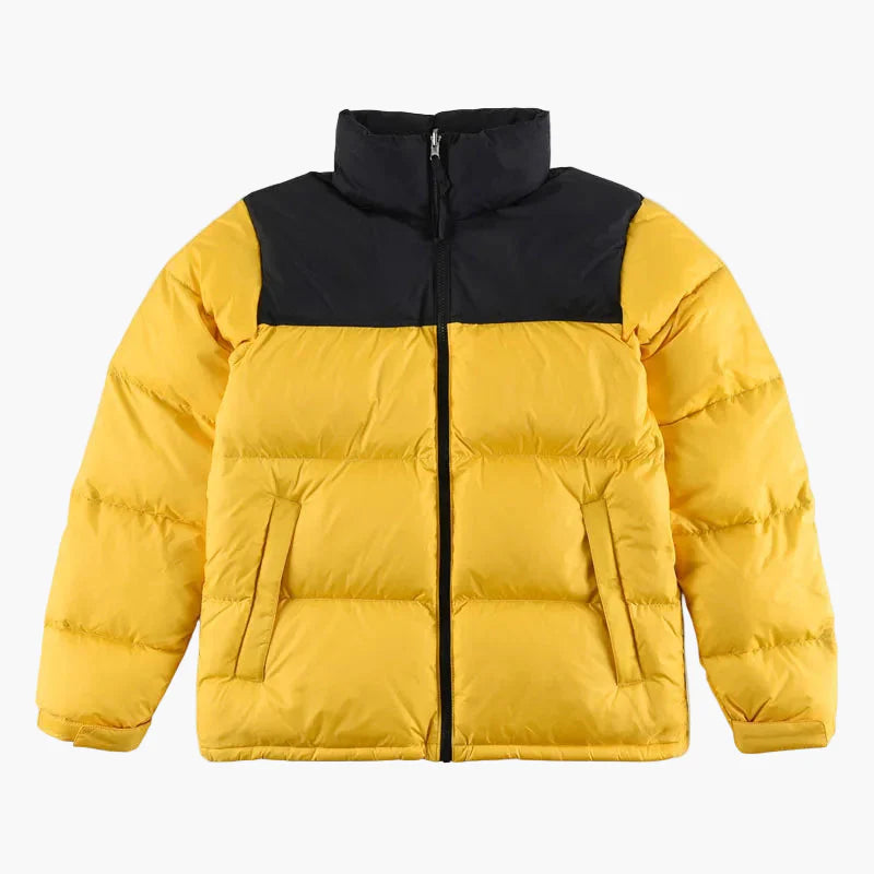 Herrarnas trendiga pufferjacka för vinter och fritid