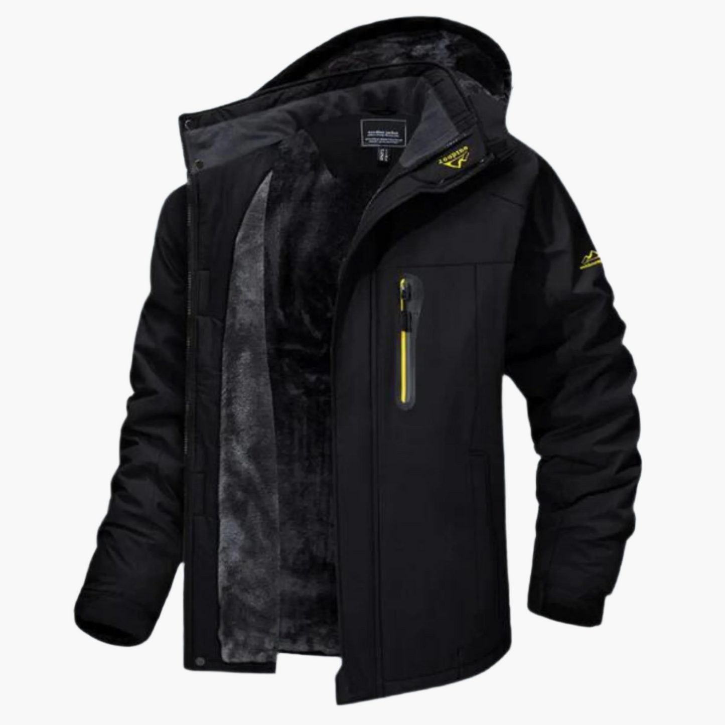 Herr vinterjacka outdoor sportig funktionell – perfekt för kallt väder och utomhusaktiviteter