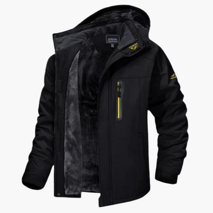 Herr vinterjacka outdoor sportig funktionell – perfekt för kallt väder och utomhusaktiviteter