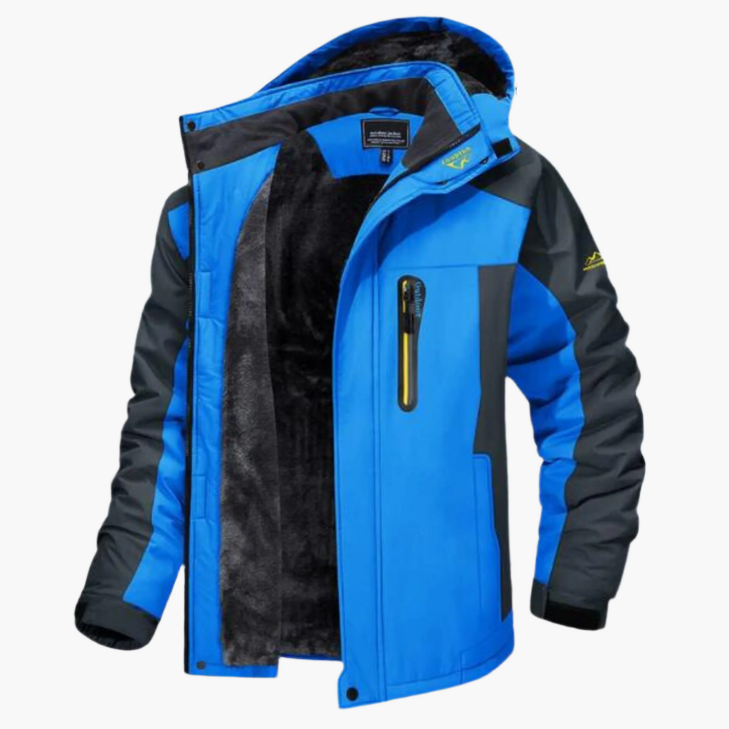 Herr vinterjacka outdoor sportig funktionell – perfekt för kallt väder och utomhusaktiviteter