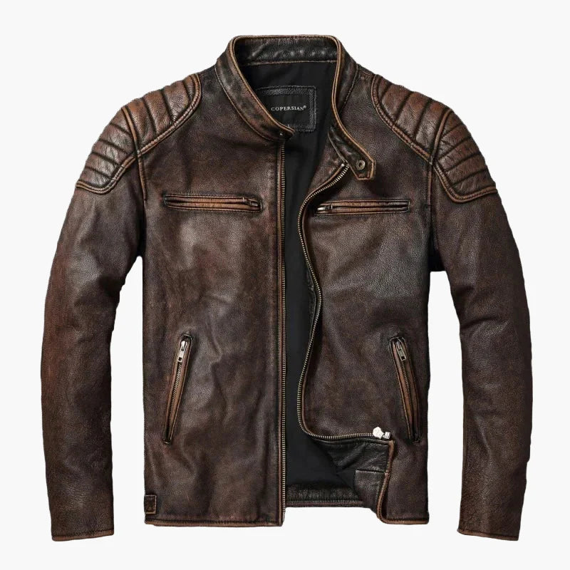 Herr Motojacka Slim Fit – Modern Streetwear för Motorcykel och Stadsliv