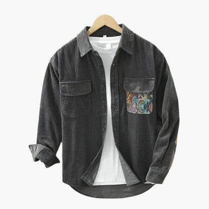Gregory – Ribbad T-shirt för Herr