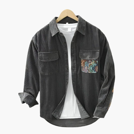 Gregory – Ribbad T-shirt för Herr