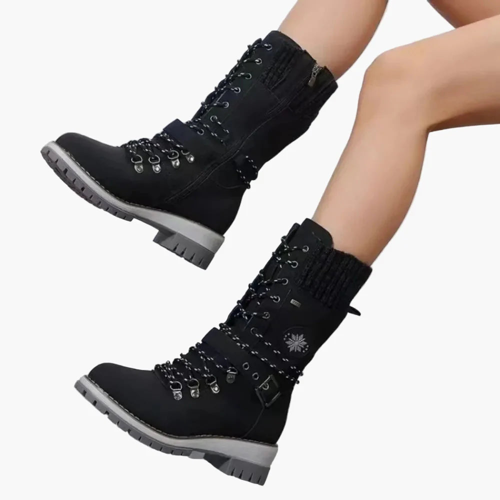 Damkängor Outdoor Vattentäta Snörade Vinterboots