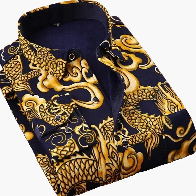 Herrskjorta i klassisk rutig design – Perfekt för vardag och kontor