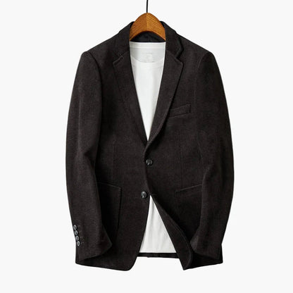 Herr Elegant Kavaj Blazer – Klassisk Stil för Arbete och Fest