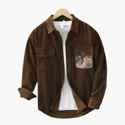 Gregory – Ribbad T-shirt för Herr