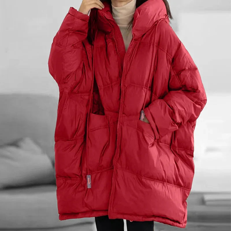 Femke-   Parka med huva för kvinnor