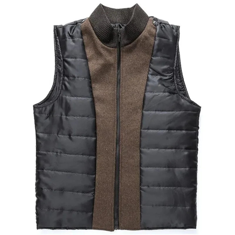 Herr Klassisk Vinterrock – Modern Stilig Ytterjacka för Kallt Väder