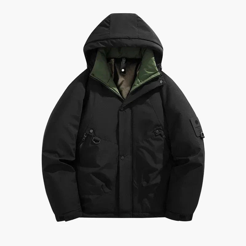 Herr Vinterjacka Parkas – Varm Outdoor Vardagsstil