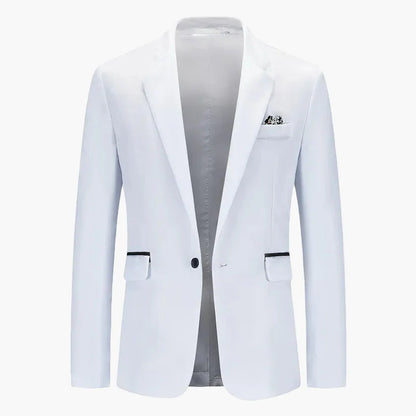 Herr Elegant Kavaj för Fest och Arbete – Slim Fit Blazer för Män