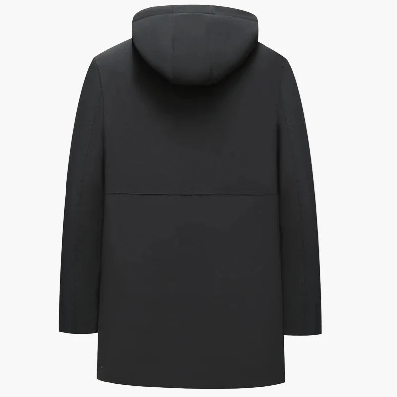 Herr Vind- och Vattentät Vinterjacka – Modern Parkas för Kallt Väder