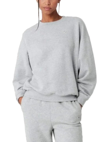 Dam Oversized Sweatshirt Trendig Vardagsstil och Träning