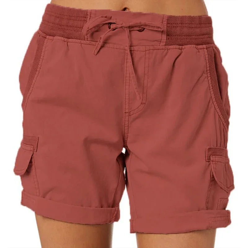 Kathryn – Damers Bomulls- och -Cargoshorts