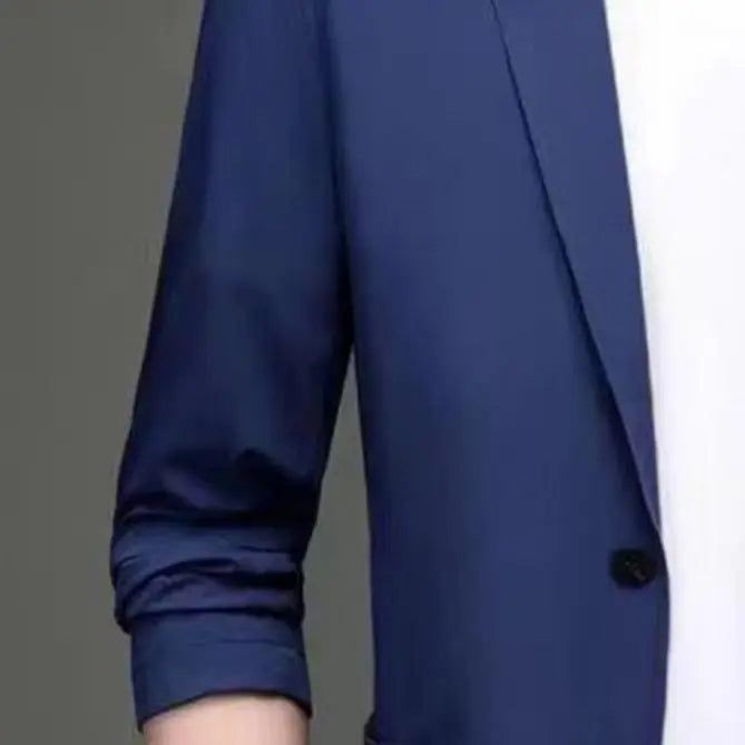 Herr Blazer – Modern, Ledig Kavaj för Vardagsbruk och Fest