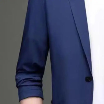 Herr Blazer – Modern, Ledig Kavaj för Vardagsbruk och Fest