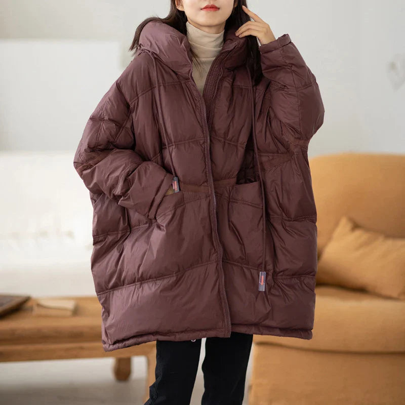 Femke-   Parka med huva för kvinnor