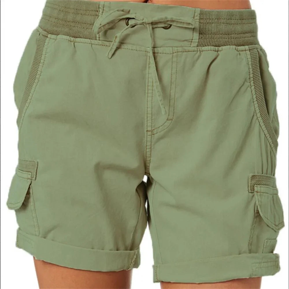 Kathryn – Damers Bomulls- och -Cargoshorts