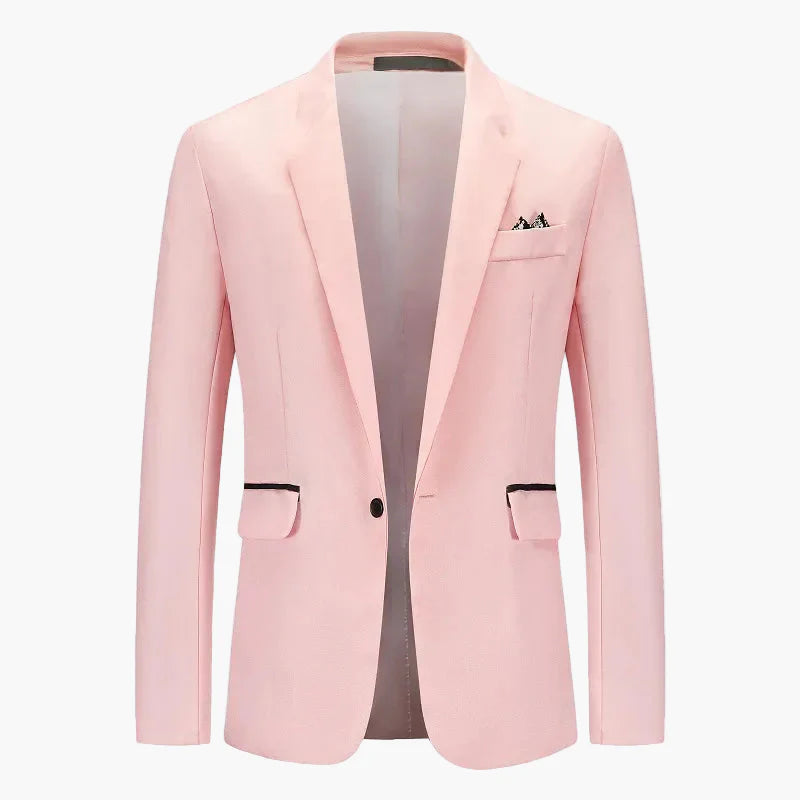 Herr Elegant Kavaj för Fest och Arbete – Slim Fit Blazer för Män