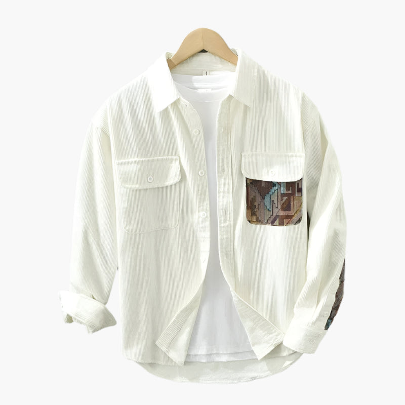 Gregory – Ribbad T-shirt för Herr