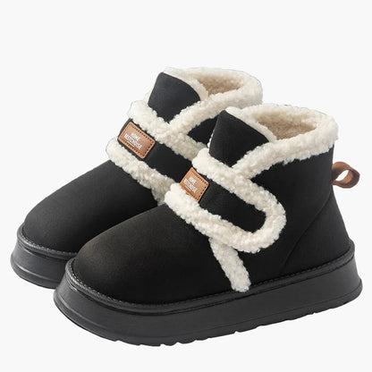 Damtofflor Vintervarma Inomhus Ankelstövlar – Mysiga och Halksäkra Skor för Hemmet