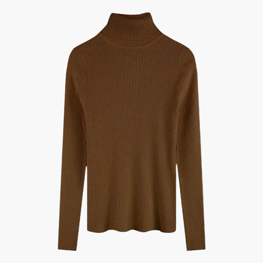 Dam Tunn Polotröja – Elegant Vardagsstil och Lager-på-lager