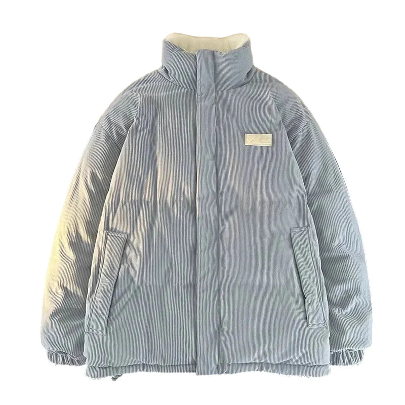 Dam Vinterjacka Pufferjacka Modern Vardag Med Hög Krage