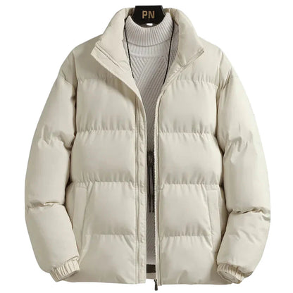 Unisex Vinterjacka för Vardag och Fritid – Modern Puffer Stil
