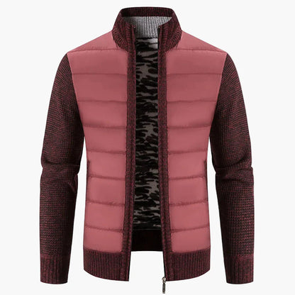 Herrjacka med lös passform och dragkedja – Trendig vardagsjacka för alla tillfällen