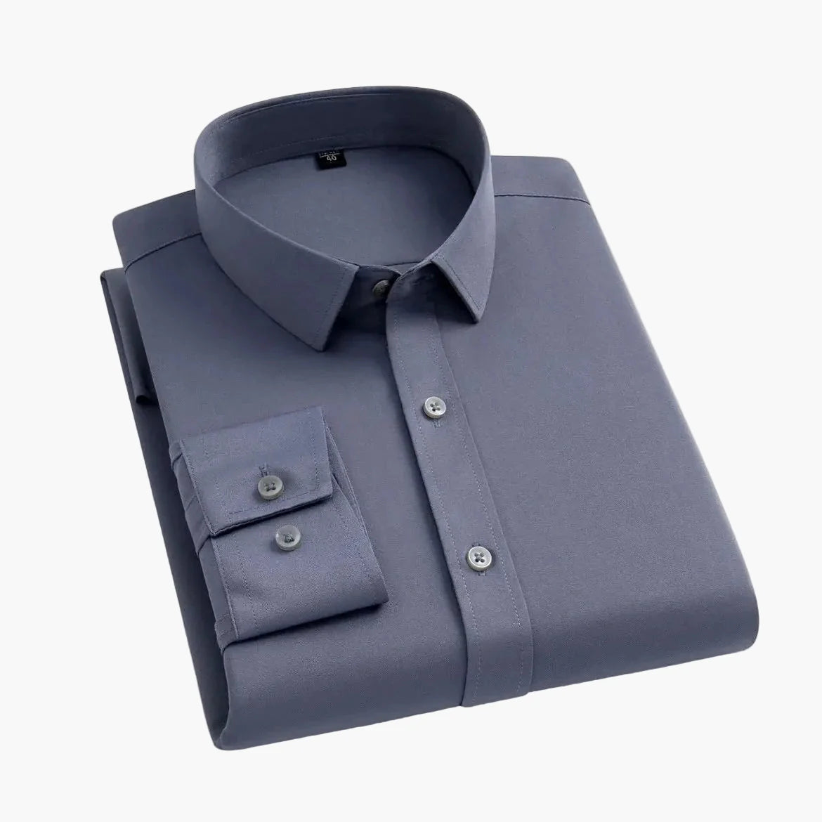 Herrskjorta Business Stretch Slim Fit – Elegant och Funktionell för Kontor och Fest