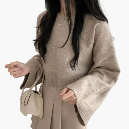 Damtröja med Lös Passform och Trendig Kort Modell – Perfekt för Vardagsbruk och Stilfulla Outfits