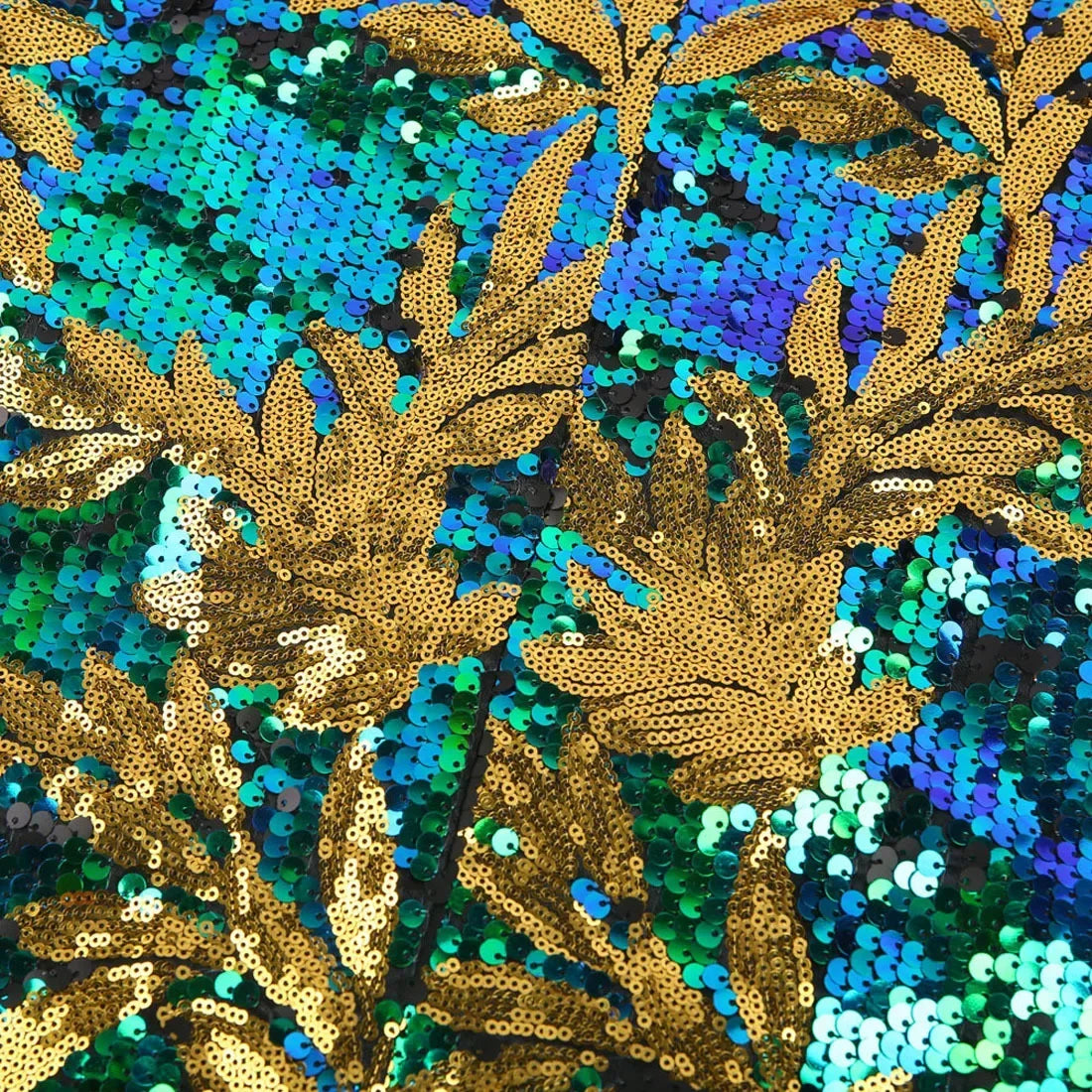 Herrkavaj för fest och gala – Paljettmönstrad kavaj med lyxig design, trendig passform och unik stil