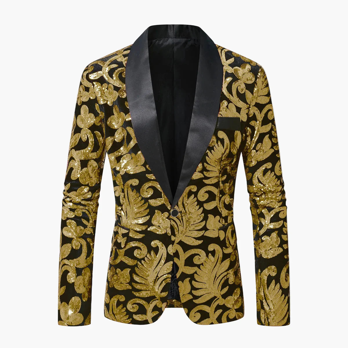 Herr Smokingkavaj Festlig Slim Fit – Blazer För Bröllop & Galakväll