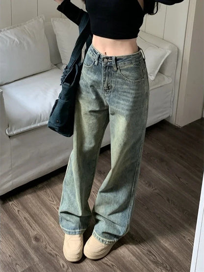 Sylvia-Baggy Vida Jeans För Kvinnor