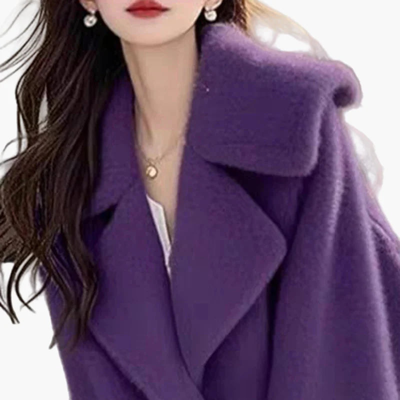 Dam Elegant Oversized Kappa För Vardagsbruk och Mode