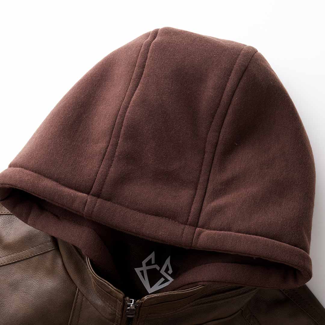 Herrjacka med huva – Modern streetwear och elegant vardagsstil
