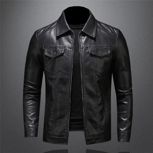Herrjacka i bikerstil – Klassisk och tidlös design för både vardag och fest