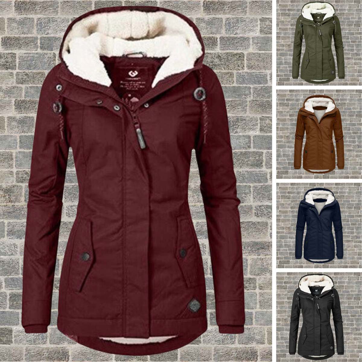 Tara – Mysig Sherpa-hoodie för kalla dagar