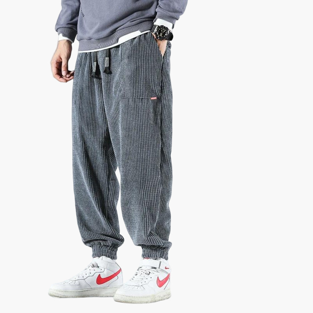 Herrbyxor för vardag och fritid – Avslappnad streetwear, sportiga joggingbyxor