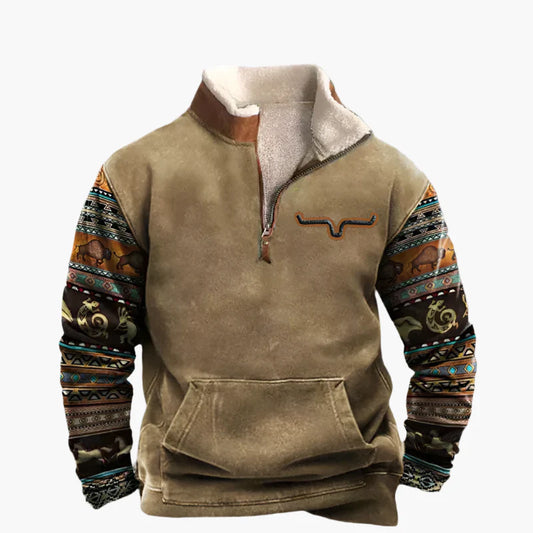Timothy – Modern herr-Zip-up tröja