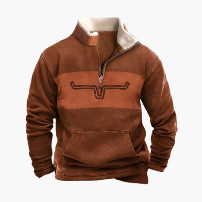 Timothy – Modern herr-Zip-up tröja