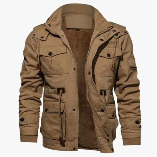 Herr Jacka Vinter Parkas Varm Outdoor Stil – Perfekt för Kallt Väder och Stadsliv