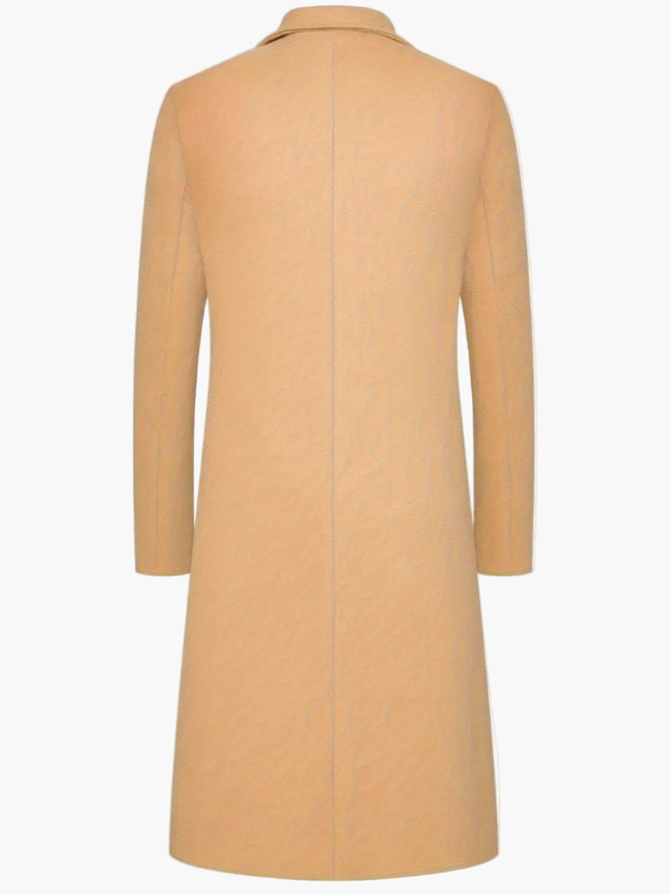 Herr Klassisk Långrock – Stilren och Elegant Ytterrock för Vardag och Fest