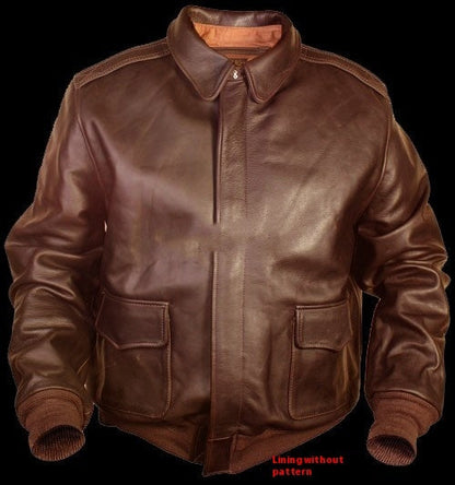 Micheal – Retro Oversized US Air Force Fuskpälsjacka