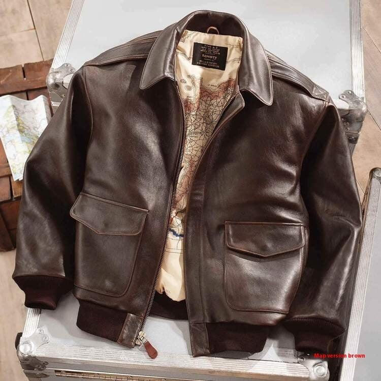 Micheal – Retro Oversized US Air Force Fuskpälsjacka
