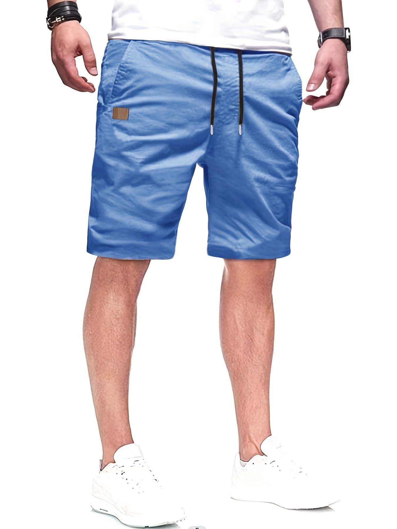 Herrshorts för vardag, modern passform, avslappnad stil