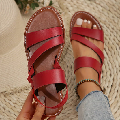 Dam Sandaler med Remmar – Trendig och Bekväm Sommarstil