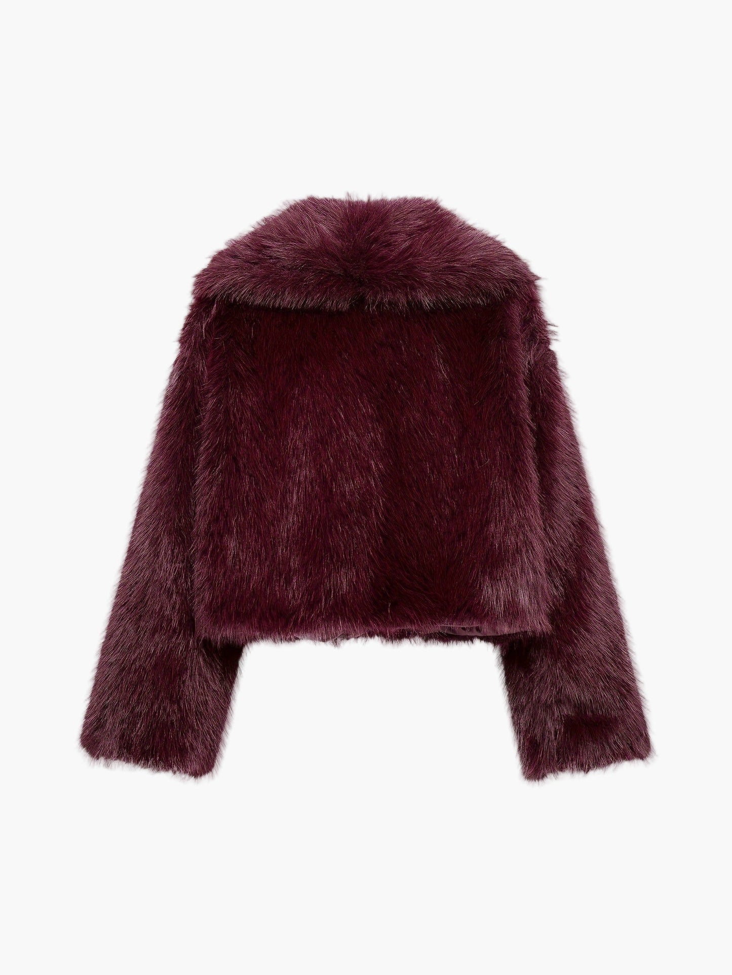 Dam Kort Fuskpälsjacka Chic Weekend Vinterjacka