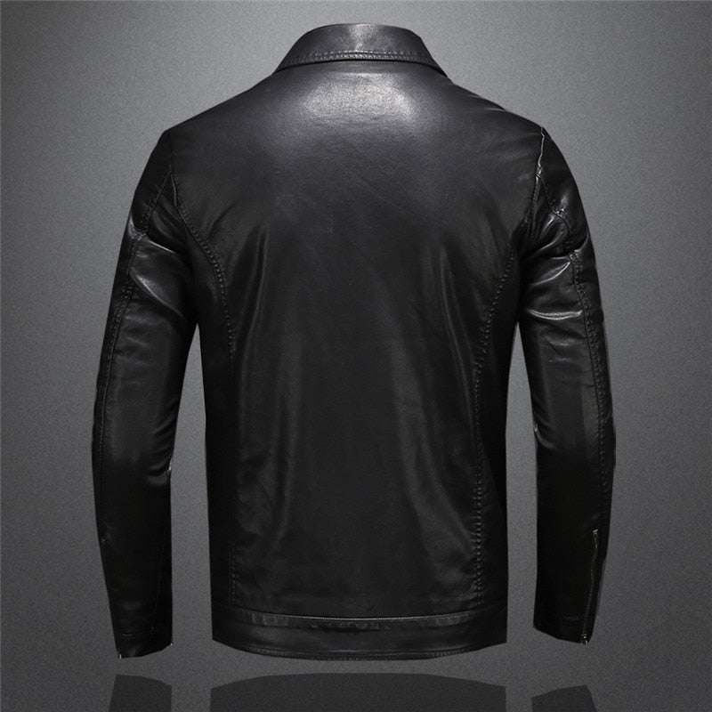 Herrjacka i bikerstil – Klassisk och tidlös design för både vardag och fest