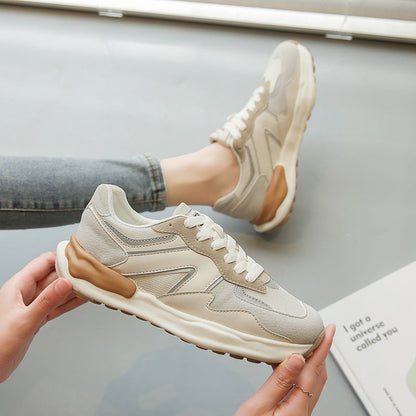 Ann – Andningsbara Vita Sneakers för Kvinnor
